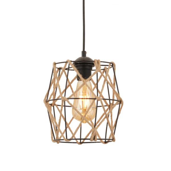 ΦΩΤΙΣΤΙΚΟ ΟΡΟΦΗΣ ΜΕΤΑΛΛΙΚΟ ΜΑΥΡΟ HM7429.01 20x100 εκ. - Image 3