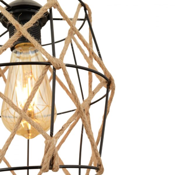 ΦΩΤΙΣΤΙΚΟ ΟΡΟΦΗΣ ΜΕΤΑΛΛΙΚΟ ΜΑΥΡΟ HM7429.01 20x100 εκ. - Image 4