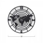 ΡΟΛΟΙ ΤΟΙΧΟΥ ΜΕΤΑΛΛΙΚΟ ΜΑΥΡΟ HM7445 Φ50 εκ. - Image 2