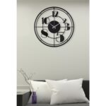 ΡΟΛΟΙ ΤΟΙΧΟΥ ΜΕΤΑΛΛΙΚΟ ΜΑΥΡΟ HM7458 41x41 εκ. - Image 3