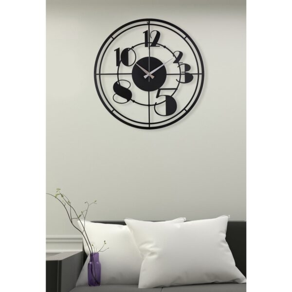 ΡΟΛΟΙ ΤΟΙΧΟΥ ΜΕΤΑΛΛΙΚΟ ΜΑΥΡΟ HM7458 41x41 εκ. - Image 3