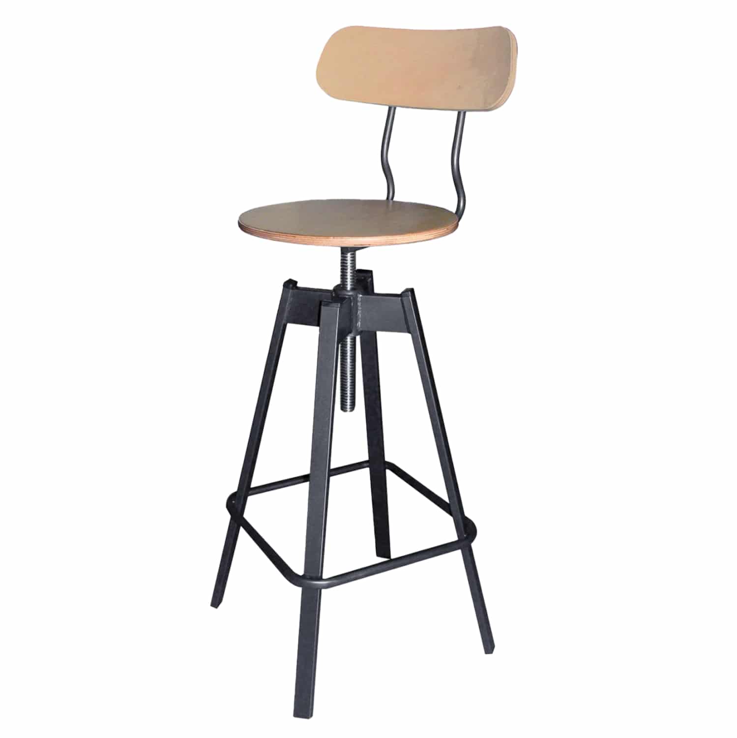 TS375 ΣΚΑΜΠΩ ΜΕΤΑΛΛΙΚΟ ΑΝΘΡΑΚΙ ΜΕ ΦΥΣΙΚΟ TS375 42X49X113 εκ. - Image 1