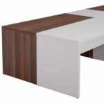 ΤΡΑΠΕΖΙ ΣΑΛΟΝΙΟΥ KARSYN ΚΑΡΥΔΙ-ΛΕΥΚΟ HM9158 120x60x35 εκ. - Image 5