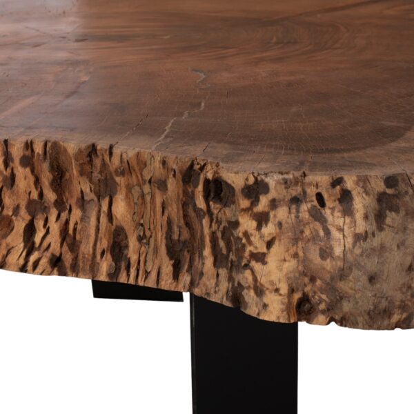 ΤΡΑΠΕΖΙ ΣΑΛΟΝΙΟΥ BRIGGS ΜΕ ΞΥΛΟ ΑΚΑΚΙΑΣ HM8776.11 80-87x50-83x40Yεκ. - Image 6
