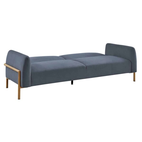 MOLINO Καναπές - Κρεβάτι Σαλονιού - Καθιστικού, Ύφασμα Σκούρο Γκρι 218x85x83cm Bed:218x112x42cm - Image 3