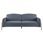 MOLINO Καναπές - Κρεβάτι Σαλονιού - Καθιστικού, Ύφασμα Σκούρο Γκρι 218x85x83cm Bed:218x112x42cm - Image 4