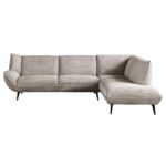 EMERALD Καναπές Σαλονιού Αριστερή Γωνία, Ύφασμα Κοτλέ Μπεζ 274x203x82cm H.88cm - Image 2