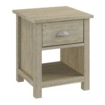 LUXOR Κομοδίνο Απόχρωση Sonoma 45x40x50cm - Image 2