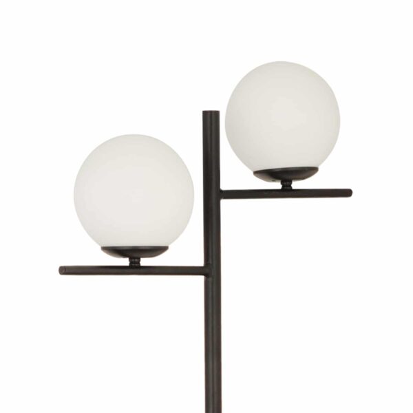 ΦΩΤΙΣΤΙΚΟ ΔΑΠΕΔΟΥ ΜΕΤΑΛΛΙΚΟ ΜΑΥΡΟ HM7432.01 30x158 εκ. - Image 3