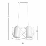 ΦΩΤΙΣΤΙΚΟ ΟΡΟΦΗΣ HM7499.02 40x65 εκ. - Image 2