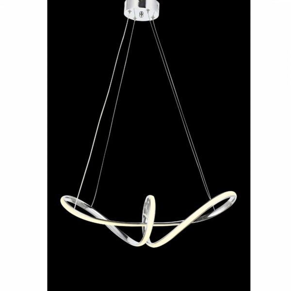 ΦΩΤΙΣΤΙΚΟ ΟΡΟΦΗΣ ΧΡΩΜΙΟΥ LED HM7522.01 52x28x66 εκ. ΑΣΗΜΙ - Image 3