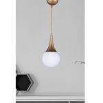 ΦΩΤΙΣΤΙΚΟ ΟΡΟΦΗΣ ΜΕΤΑΛΛΙΚΟ ΧΡΥΣΟ HM7517.02 12x91 εκ. - Image 3