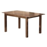 MILLER Τραπέζι Τραπεζαρίας - Κουζίνας Eπεκτεινόμενο Ξύλο Aroma Beech 120+30x80 H.74cm