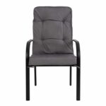 ΠΟΛΥΘΡΟΝΑ ΜΕΤΑΛΛΙΚΗ ENDIKA ΣΕ ΓΚΡΙ ΧΡΩΜΑ ΜΕ ΜΑΞΙΛΑΡΙ 60Χ71Χ105Υ εκ.HM5680.01 - Image 3