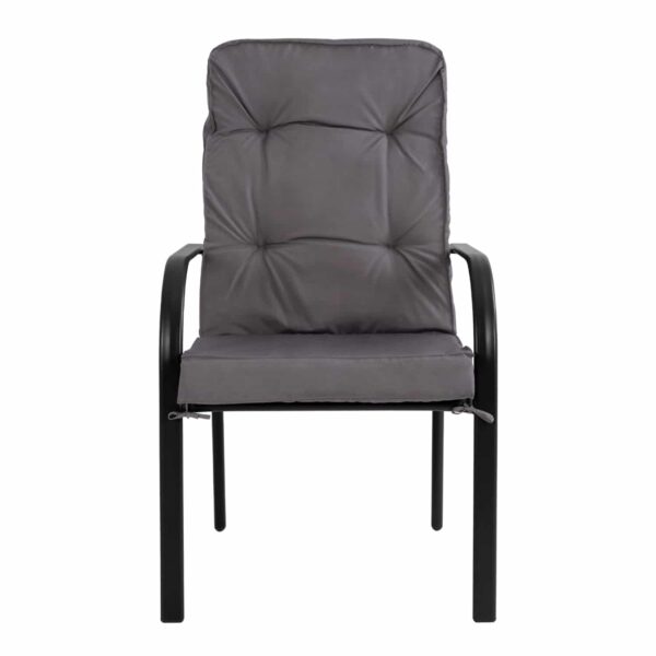 ΠΟΛΥΘΡΟΝΑ ΜΕΤΑΛΛΙΚΗ ENDIKA ΣΕ ΓΚΡΙ ΧΡΩΜΑ ΜΕ ΜΑΞΙΛΑΡΙ 60Χ71Χ105Υ εκ.HM5680.01 - Image 3