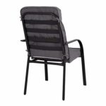 ΠΟΛΥΘΡΟΝΑ ΜΕΤΑΛΛΙΚΗ ENDIKA ΣΕ ΓΚΡΙ ΧΡΩΜΑ ΜΕ ΜΑΞΙΛΑΡΙ 60Χ71Χ105Υ εκ.HM5680.01 - Image 5