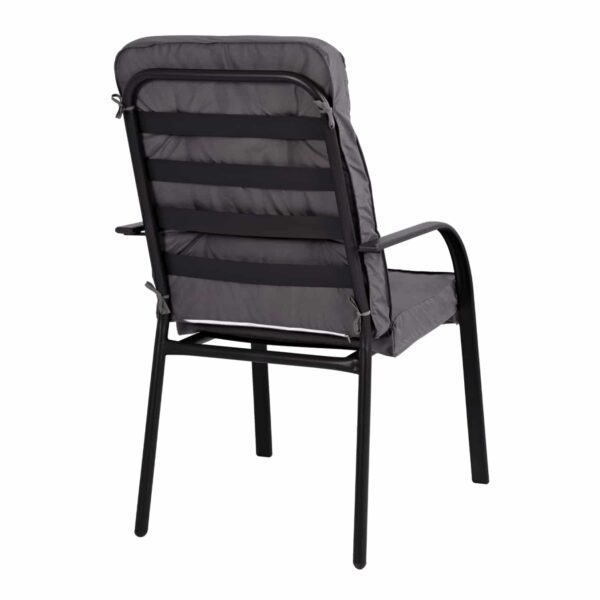 ΠΟΛΥΘΡΟΝΑ ΜΕΤΑΛΛΙΚΗ ENDIKA ΣΕ ΓΚΡΙ ΧΡΩΜΑ ΜΕ ΜΑΞΙΛΑΡΙ 60Χ71Χ105Υ εκ.HM5680.01 - Image 5