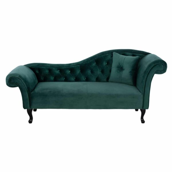 ΑΝΑΚΛΙΝΔΡΟ T.CHESTERFIELD NIOVI HM3008.03 ΚΥΠΑΡΙΣΣΙ ΒΕΛΟΥΔΟ-ΜΑΥΡΑ ΠΟΔΙΑ 187x61x82Υ - Image 3