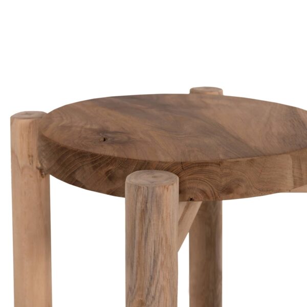 ΑΝΘΟΣΤΗΛΗ HOVER HM7936 ΞΥΛΟ ΤΕΑΚ ΣΕ ΦΥΣΙΚΟ ΧΡΩΜΑ Φ30x100Yεκ. - Image 6