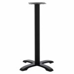 ΒΑΣΗ ΜΠΑΡ ΜΑΝΤΕΜΙ ΜΕΣΣΑΙΟΥ ΥΨΟΥΣ ΜΑΥΡΗ ΜΑΤ HM473 62Χ62X94Υεκ. - Image 3