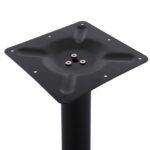 ΒΑΣΗ ΜΠΑΡ ΜΑΝΤΕΜΙ ΜΕΣΣΑΙΟΥ ΥΨΟΥΣ ΜΑΥΡΗ ΜΑΤ HM473 62Χ62X94Υεκ. - Image 5