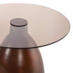 ΒΟΗΘΗΤΙΚΑ ΤΡΑΠΕΖΑΚΙΑ REGEN 2ΤΜΧ HM9666 ΜΕΤΑΛΛΟ ΧΑΛΚΙΝΟ-ΓΥΑΛΙ Φ44 & Φ40 εκ. - Image 6