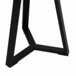 ΒΟΗΘΗΤΙΚΟ ΤΡΑΠΕΖΑΚΙ ROCKET HM9587.02 MDF ΓΚΡΙ ΜΑΡΜΑΡΟ-ΜΑΥΡΗ ΜΕΤΑΛΛΙΚΗ ΒΑΣΗ Φ45x55Υεκ. - Image 6