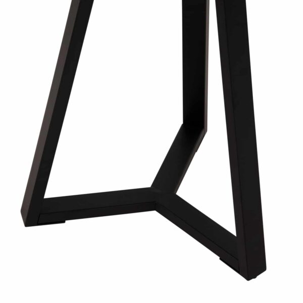 ΒΟΗΘΗΤΙΚΟ ΤΡΑΠΕΖΑΚΙ ROCKET HM9587.04 MDF ΚΑΡΥΔΙ-ΜΑΥΡΗ ΜΕΤΑΛΛΙΚΗ ΒΑΣΗ Φ45x55Υεκ. - Image 6