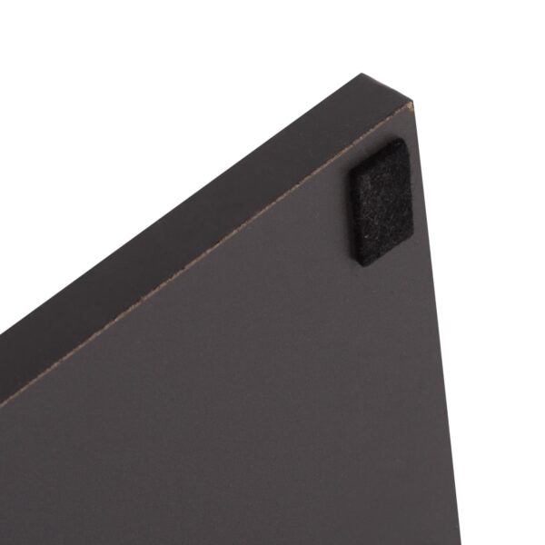 ΒΟΗΘΗΤΙΚΟ ΤΡΑΠΕΖΙ ΜΕ ΡΑΦΙΑ AMEER ΜΕΛΑΜΙΝΗ ΣΕ ΧΡΩΜΑ ΓΚΡΙ HM8881.20 50x17x56Υεκ. - Image 6