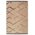 ΧΑΛΙ ΣΑΛΟΝΙΟΥ CALLISTO ΜΕ ΚΡΟΣΙΑ HM7674.01 ΑΝΟΙΧΤΟ ΚΑΦΕ ΜΑΥΡΟ 160Χ230 εκ.