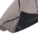 ΧΑΛΙ ΣΑΛΟΝΙΟΥ CALLISTO ΜΕ ΚΡΟΣΙΑ HM7674.02 ΑΝΟΙΧΤΟ ΓΚΡΙ ΜΑΥΡΟ 160Χ230 εκ. - Image 4