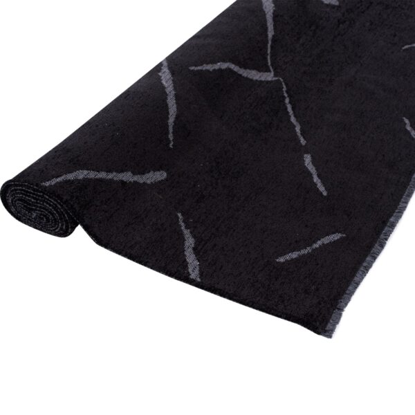 ΧΑΛΙ ΣΑΛΟΝΙΟΥ CALLISTO ΜΕ ΚΡΟΣΙΑ HM7674.03 ΜΑΥΡΟ ΓΚΡΙ 160Χ230 εκ. - Image 3