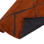 ΧΑΛΙ ΣΑΛΟΝΙΟΥ CALLISTO ΜΕ ΚΡΟΣΙΑ HM7674.04 ΧΑΛΚΙΝΟ ΜΑΥΡΟ 160Χ230 εκ. - Image 4