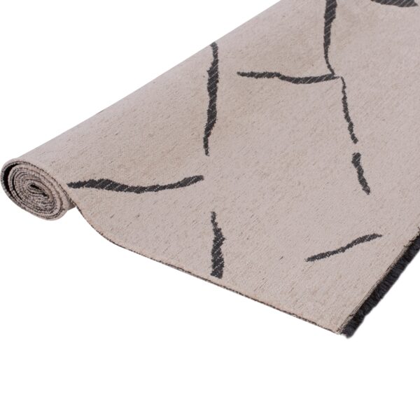 ΧΑΛΙ ΣΑΛΟΝΙΟΥ CALLISTO ΜΕ ΚΡΟΣΙΑ HM7674.05 ΕΚΡΟΥ ΜΑΥΡΟ 160Χ230 εκ. - Image 3