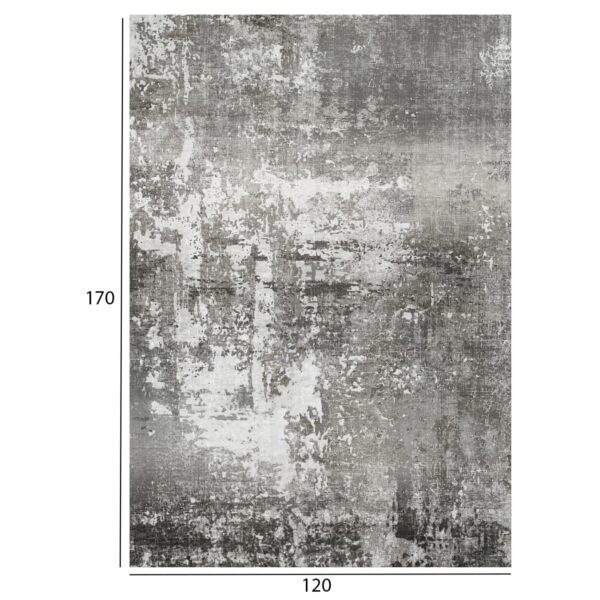 ΧΑΛΙ ΣΑΛΟΝΙΟΥ ΜΕ ΚΡΟΣΙΑ JOSIANE  HM7677.06 ΓΚΡΙ 120X170 εκ. - Image 2