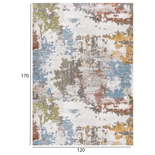 ΧΑΛΙ ΣΑΛΟΝΙΟΥ ΜΕ ΚΡΟΣΙΑ JOSIANE HM7677.09 ΠΟΛΥΧΡΩΜΟ 120X170 εκ. - Image 2