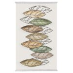 ΧΑΛΙ ΣΑΛΟΝΙΟΥ ΜΕ ΚΡΟΣΙΑ JOSIANE ΦΥΛΛΑ HM7675.36 160X230εκ.