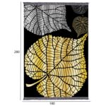 ΧΑΛΙ ΣΑΛΟΝΙΟΥ ΜΕ ΚΡΟΣΙΑ JOSIANE ΦΥΛΛΑ HM7723.39 180X280 εκ. - Image 2