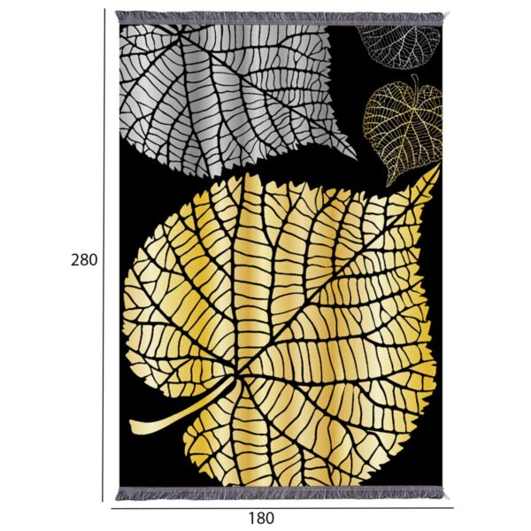 ΧΑΛΙ ΣΑΛΟΝΙΟΥ ΜΕ ΚΡΟΣΙΑ JOSIANE ΦΥΛΛΑ HM7723.39 180X280 εκ. - Image 2