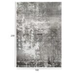 ΧΑΛΙ ΣΑΛΟΝΙΟΥ ΜΕ ΚΡΟΣΙΑ JOSIANE ΓΚΡΙ HM7675.06 160X230 εκ. - Image 2