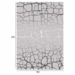 ΧΑΛΙ ΣΑΛΟΝΙΟΥ ΜΕ ΚΡΟΣΙΑ JOSIANE ΓΚΡΙ HM7675.19 160X230 εκ. - Image 2