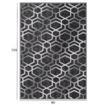 ΧΑΛΙ ΣΑΛΟΝΙΟΥ ΜΕ ΚΡΟΣΙΑ JOSIANE ΓΚΡΙ HM7676.31 80X150εκ. - Image 2