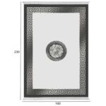 ΧΑΛΙ ΣΑΛΟΝΙΟΥ ΜΕ ΚΡΟΣΙΑ JOSIANE ΓΚΡΙ ΜΑΥΡΟ HM7675.35 160X230εκ. - Image 2