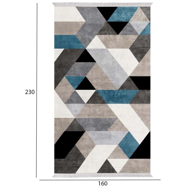 ΧΑΛΙ ΣΑΛΟΝΙΟΥ ΜΕ ΚΡΟΣΙΑ JOSIANE ΠΟΛΥΧΡΩΜΟ HM7675.43 160X230εκ. - Image 2