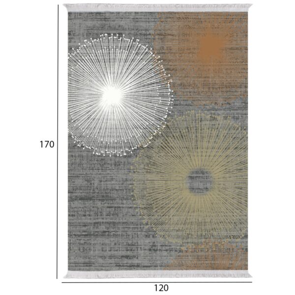 ΧΑΛΙ ΣΑΛΟΝΙΟΥ ΜΕ ΚΡΟΣΙΑ JOSIANE ΠΟΛΥΧΡΩΜΟ HM7677.44 120X170 εκ. - Image 2