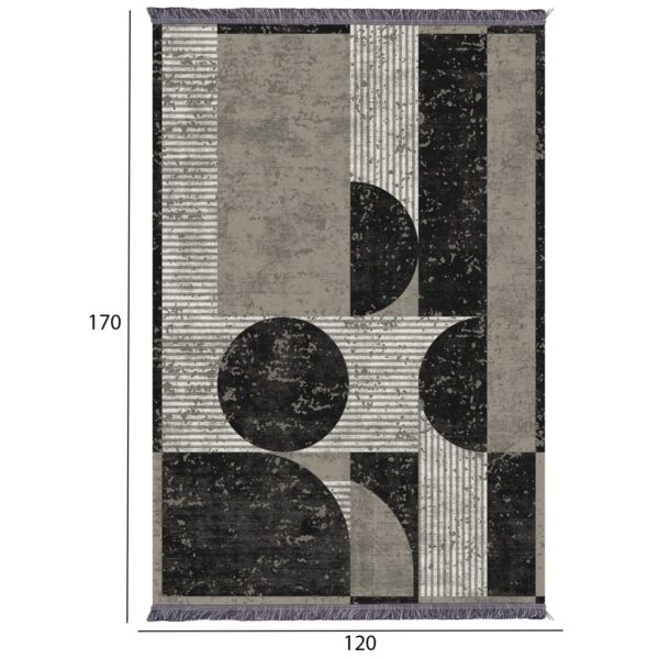 ΧΑΛΙ ΣΑΛΟΝΙΟΥ ΜΕ ΚΡΟΣΙΑ JOSIANE ΠΟΛΥΧΡΩΜΟ HM7677.46 120X170 εκ. - Image 2