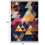 ΧΑΛΙ ΣΑΛΟΝΙΟΥ ΜΕ ΚΡΟΣΙΑ JOSIANE ΠΟΛΥΧΡΩΜΟ HM7723.20 180X280 εκ. - Image 2