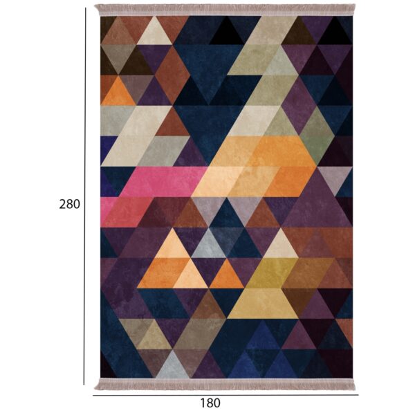 ΧΑΛΙ ΣΑΛΟΝΙΟΥ ΜΕ ΚΡΟΣΙΑ JOSIANE ΠΟΛΥΧΡΩΜΟ HM7723.20 180X280 εκ. - Image 2