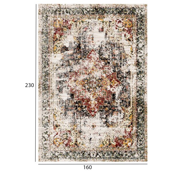 ΧΑΛΙ ΣΑΛΟΝΙΟΥ ΜΕ ΚΡΟΣΙΑ VINTAGE JOSIANE ΠΟΛΥΧΡΩΜΟ HM7675.10 160X230 εκ. - Image 2