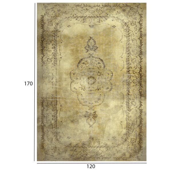 ΧΑΛΙ ΣΑΛΟΝΙΟΥ ΜΕ ΚΡΟΣΙΑ JOSIANE VINTAGE  HM7677.03 ΧΡΥΣΟ 120X170 εκ. - Image 2